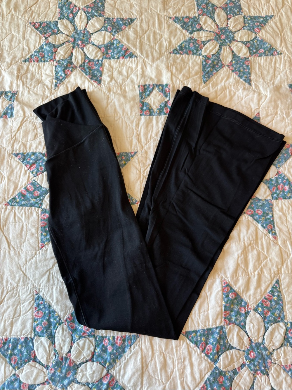 Aerie Offline Flare Cross Waist Leggings